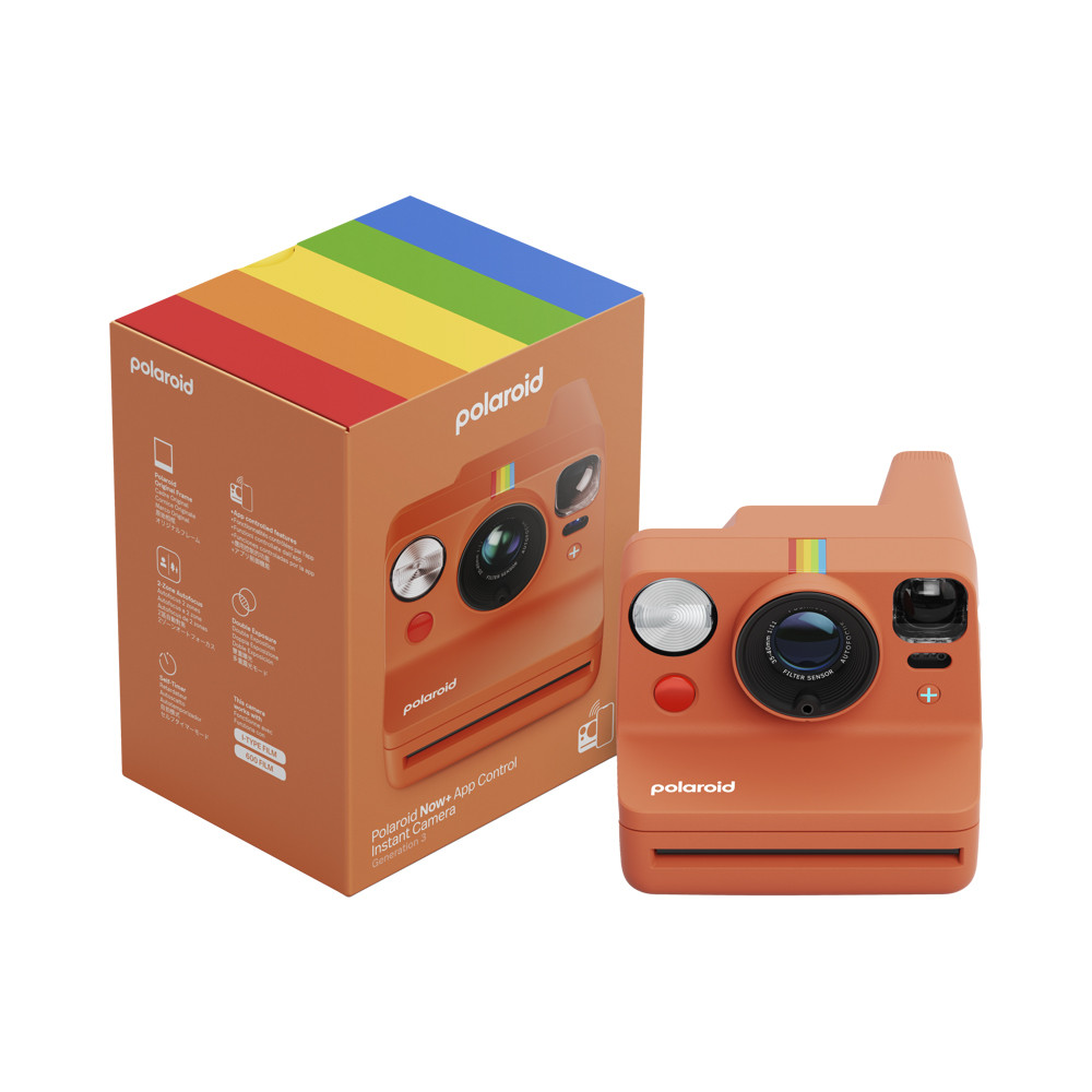 Câmera Instantânea Polaroid Now + (plus) 3 Gen - Coral