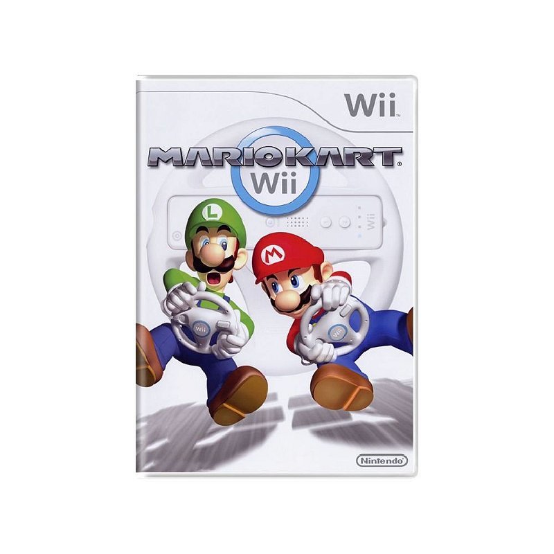 Jogo Mario Kart - Wii - Usado - Original