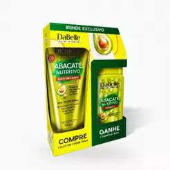 Óleo em Creme Abacate Nutritivo 190ml GANHE Mini Shampoo 100ml - Dabelle Hair