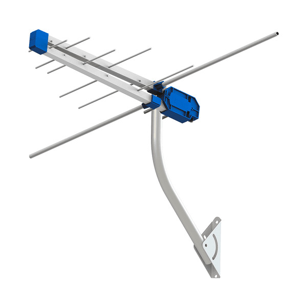 Kit Antena Externa c/ Cabo VHF/UHF/FM/HDTV + Mastro + 12 Metros De Cabo PROHD-3610 Proeletronic