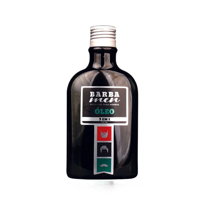 Óleo 3 em 1 Barba Men - Para Barba, Bigode e Pele - 170ml