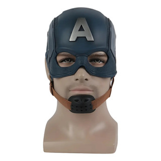 Máscara De Cosplay Capitão America Realista Premium