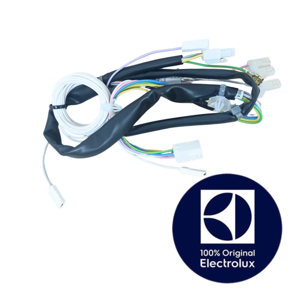 CHICOTE REDE ELÉTRICA INFERIOR PARA LAVADORA ELECTROLUX ORIGINAL (BIVOLT) LAC16 - LEC17 - LED17 - LEE18 - LEI18