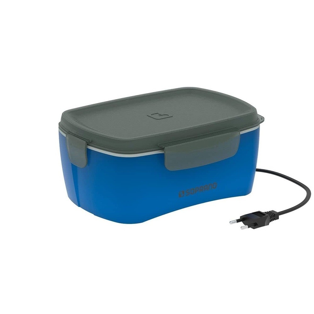 Marmita Elétrica Portátil de Compartimento Único Tekcor Azul 1,2 Litros Soprano - Bivolt