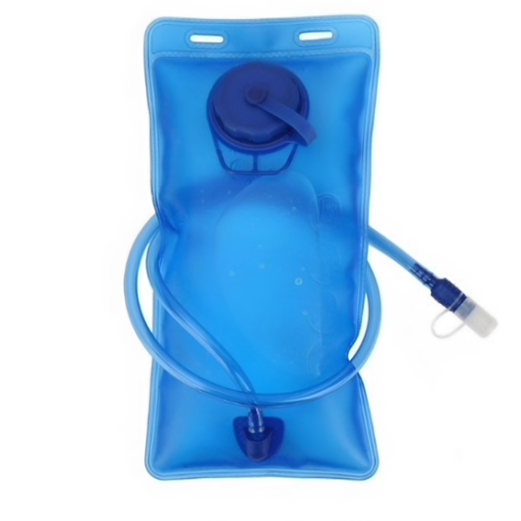 Ao ar livre portátil dobrável 2L saco de água viagem ciclismo esportes portátil garrafa de água montanhismo saco de água