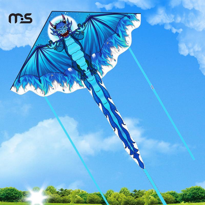 [Macrostars] Grande Pipa De Dragão Para Crianças E Adultos Fácil De Voar Enorme Vem Cauda Brinquedo Ao Ar Livre [PH]