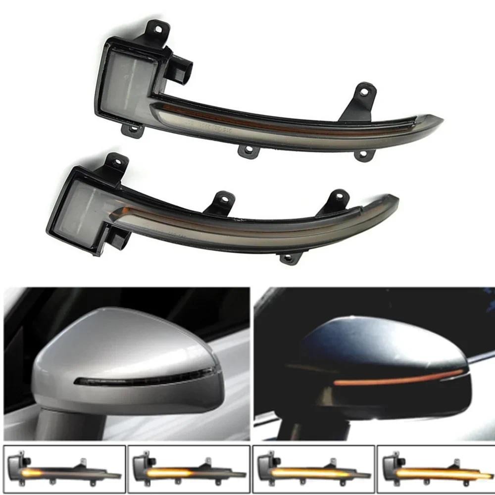 2 Pçs Sinal De Volta Dinâmico LED Luz Indicador Espelho Lateral Para Audi TTS MK2 8J 2007-2014 TTRS MK2 2010 R8 2007-201