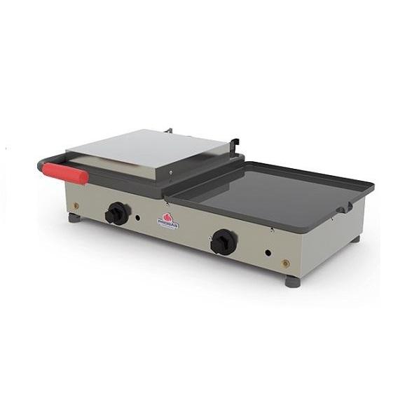 Chapa Sanduicheira Industrial com Prensa Elétrica PR-700E 220V  - Progás