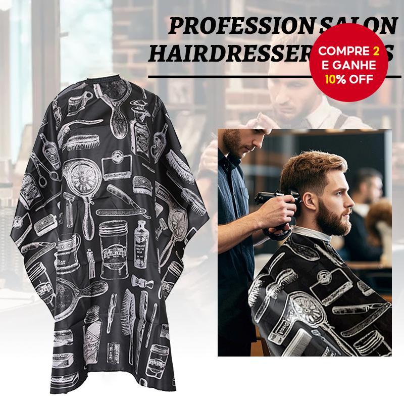 Adulto Salão De Beleza Cabeleireiro Capas Ap ron À Prova Dwaterproof Água Perm Xale Vestido De Corte De Cabelo Barbeiro 