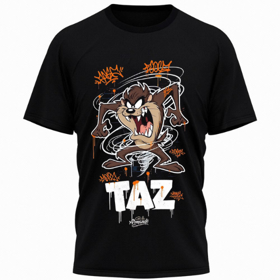 Camiseta Taz Mania Estampada–Camisa Divertida Unissex, 100% Algodão, Confortável e Estilosa