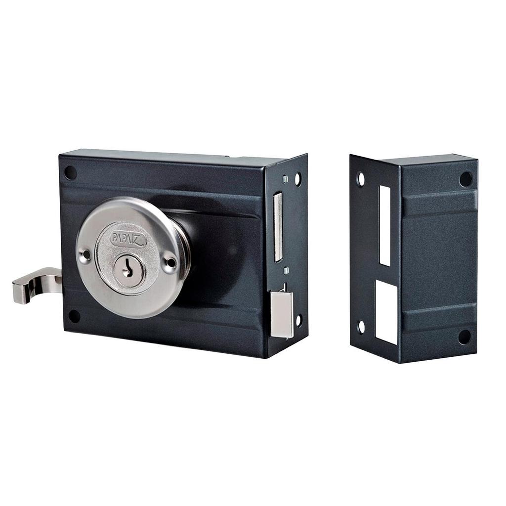 Fechadura Eletromecânica Para Portão de Sobrepor  - Papaiz em Oferta na Shopee