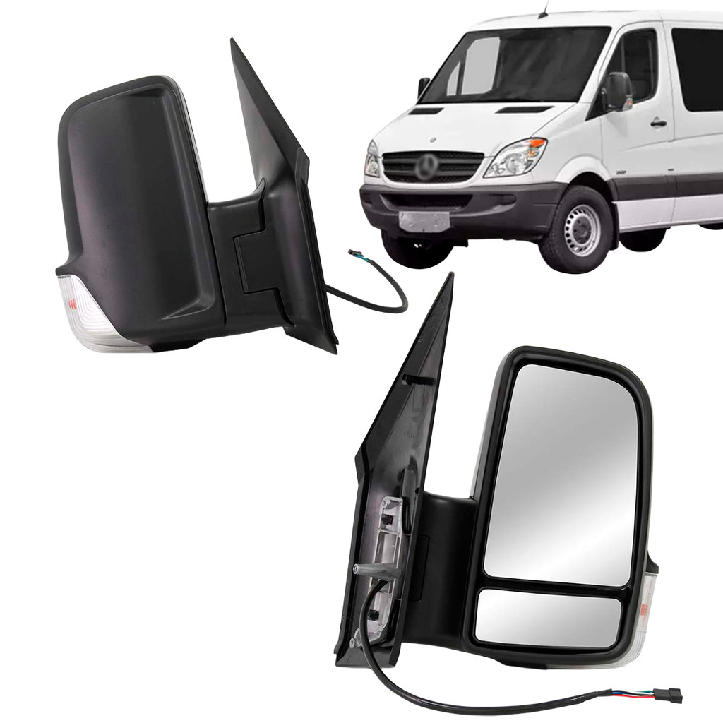 Retrovisor Sprinter 2012 2013 2014 2015 2016 2017 2018 2019 Elétrico Com Pisca