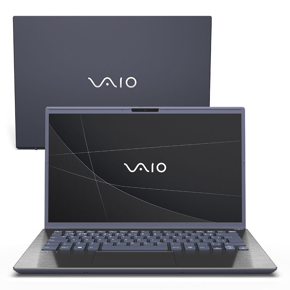 Notebook VAIO® F14 Intel® Core i5-1334U Windows 11 Home 16GB RAM 512GB SSD 14'' Full HD IPS com Fingerprint Cinza Escuro