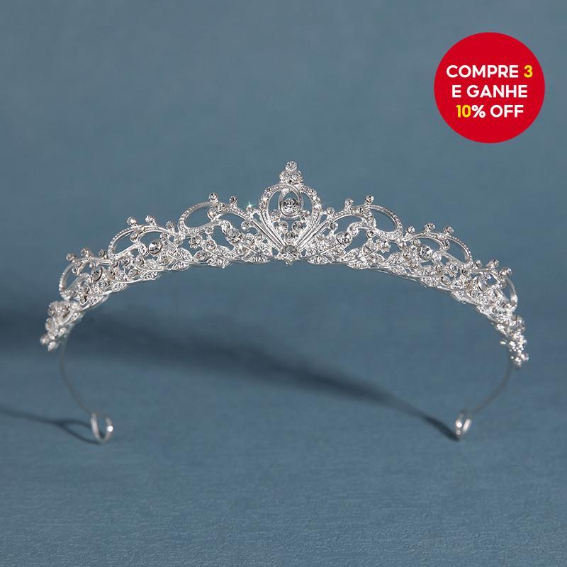 Imagem Tiara De Strass Para Mulheres , Concurso De Baile De Casamento