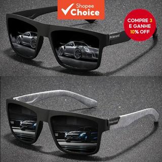 Óculos de Sol Vintage com Bloqueio de UV para Homens, Ideais para Ciclismo e Uso ao Ar Livre em Oferta na Shopee