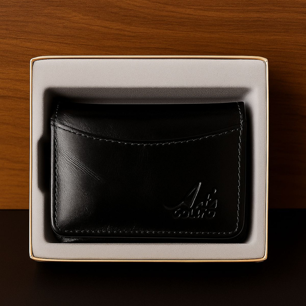 Carteira Masculina Couro Legítimo Porta Moedas Cartão Cnh