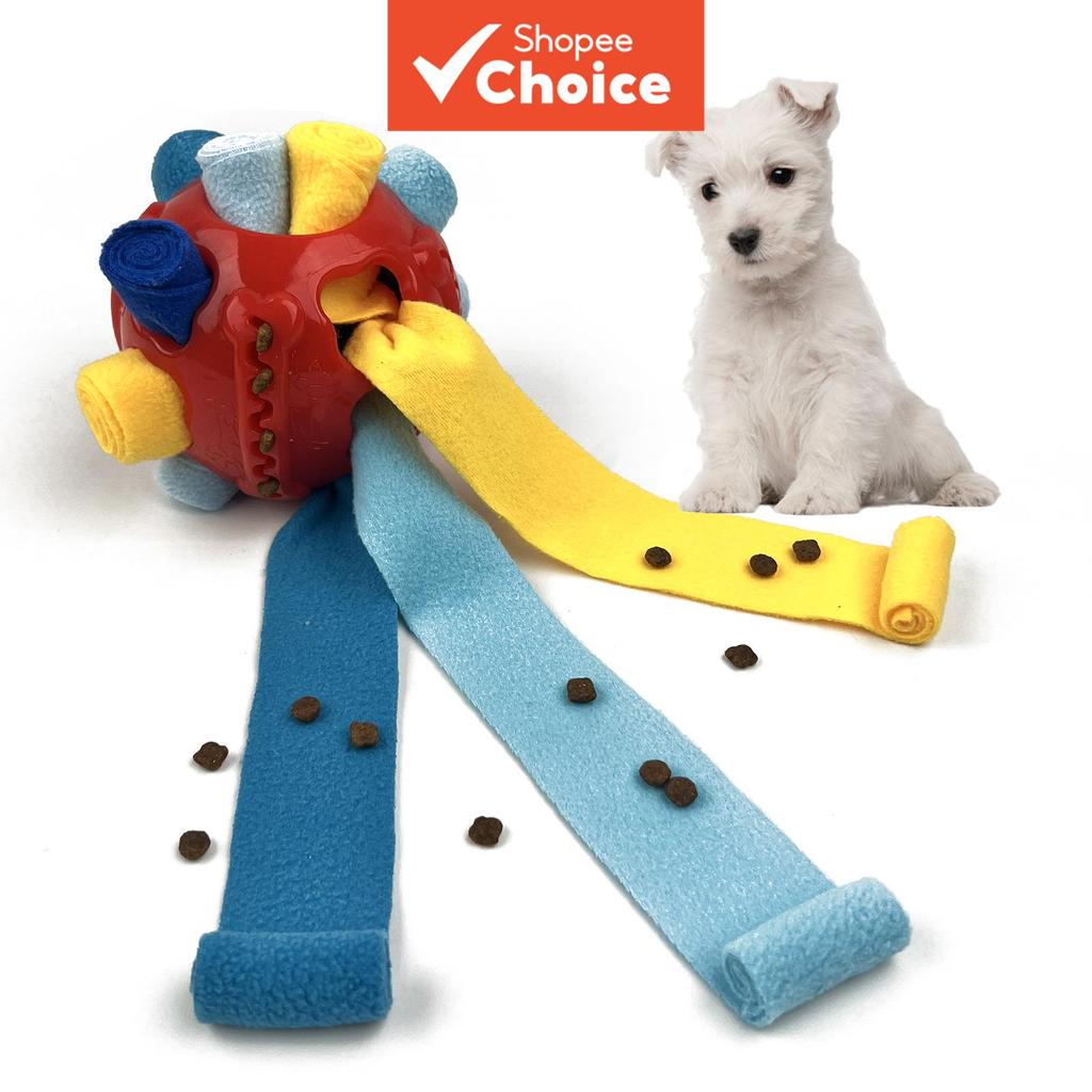 Cão Snuffle Bola Brinquedo De Treinamento Interativo Estimulação De Inteligência De Alimentação Lenta Para Animais De Es