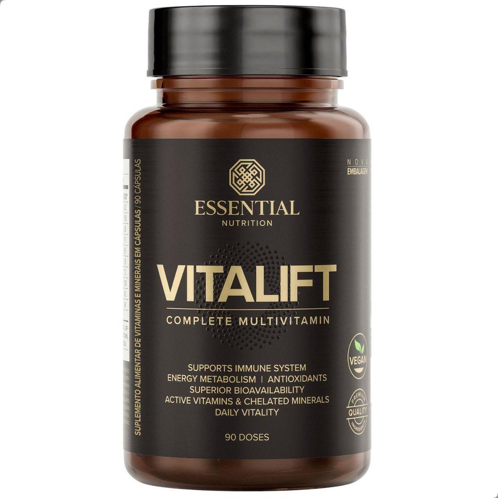 Vitalift Multivitamínico 90 Cápsulas Essential Nutrition