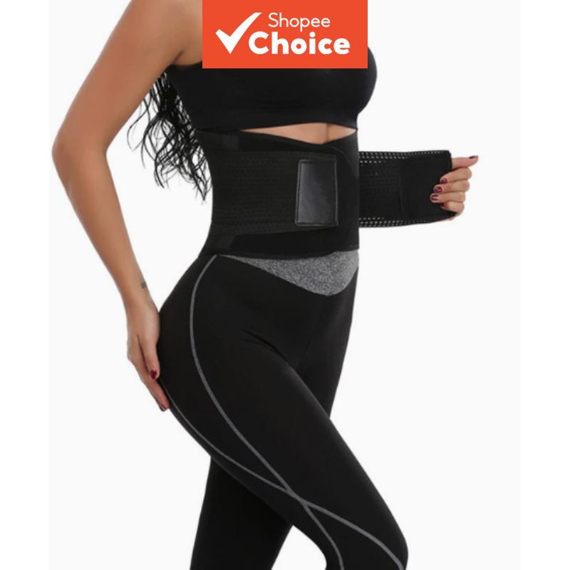 Cinto modelador feminino para emagrecimento e treino de cintura, modelador corporal respirável
