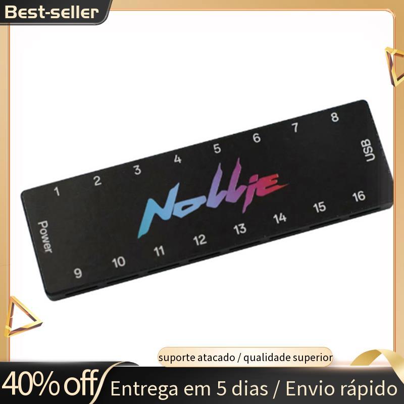 Controlador Divisor De HUB De Ventilador ARGB 5V 3PIN 16 Vias SATA Power Para Interface Estendida Da Placa-Mãe