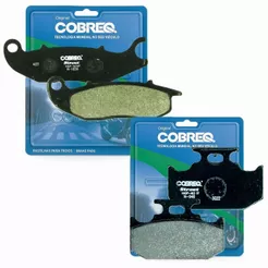 Kit Pastilhas de Freio Crosser 150 Abs / Lander 250 2016-2026 Cobreq