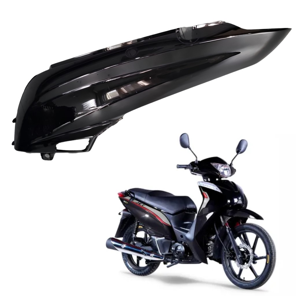 CARENAGEM RABETA TRASEIRA ESQUERDO IRON SHINERAY JET 50S JET 50 X PRETO 2023 2024 2025 2026
