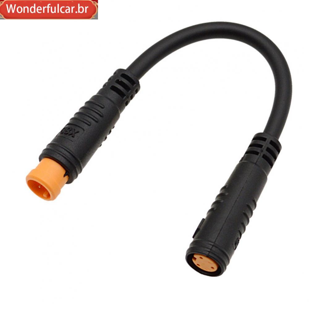 [WDFU-BR]Waterproof 3 Pin Thumb Throttle Extension Cable for BAFANG Drive Conversion Kits
