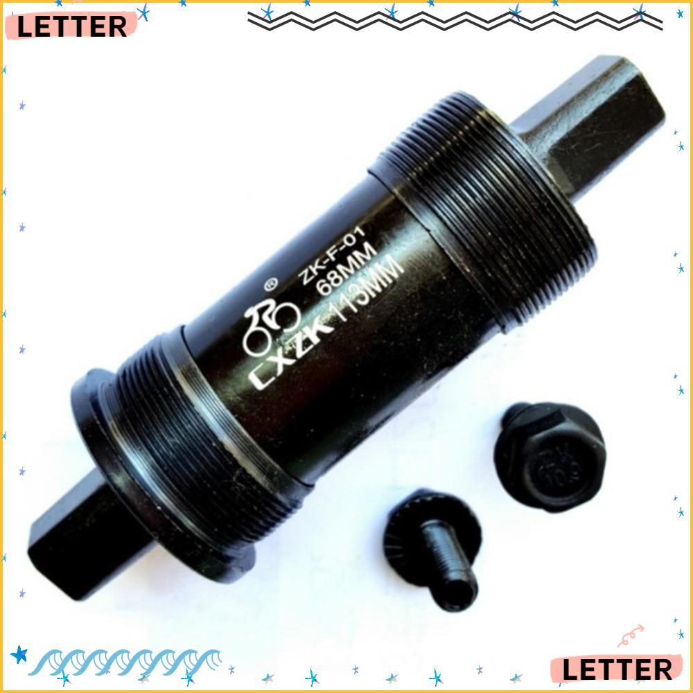 Carta Quadrada Cônica Suporte Inferior Mountain Bike 68MM Velocidade Variável Bicicleta 120mm 126mm