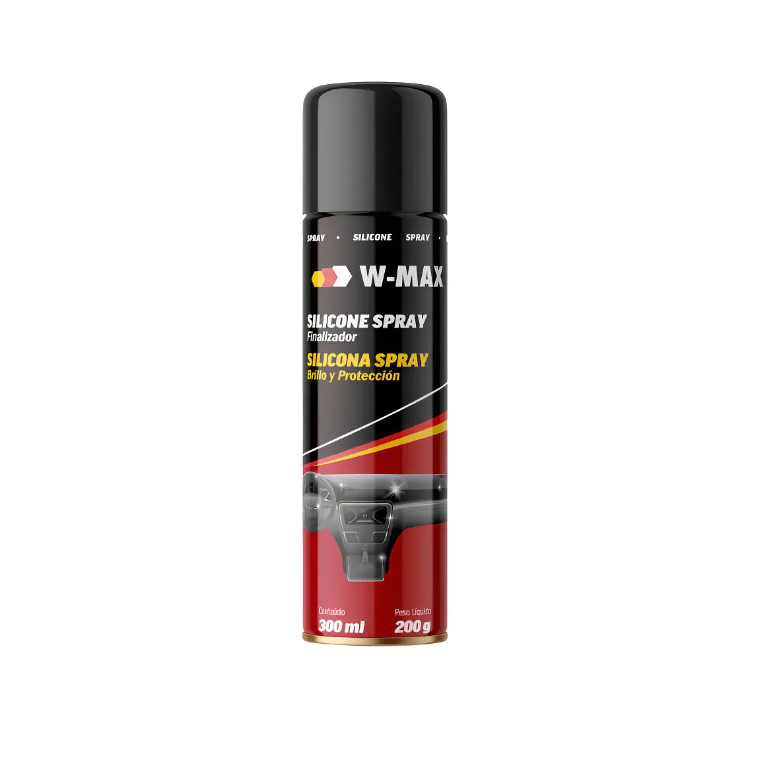 Silicone Spray Automotivo 300ml Wurth W-Max Alta Performance