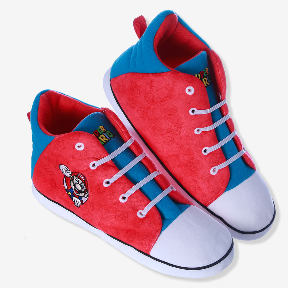 Pantufa Star Infantil Super Mario em Oferta na Shopee