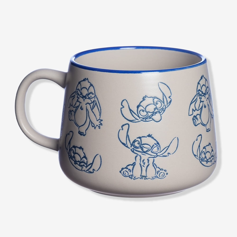 Caneca Moma Stitch - Disney em Oferta na Shopee