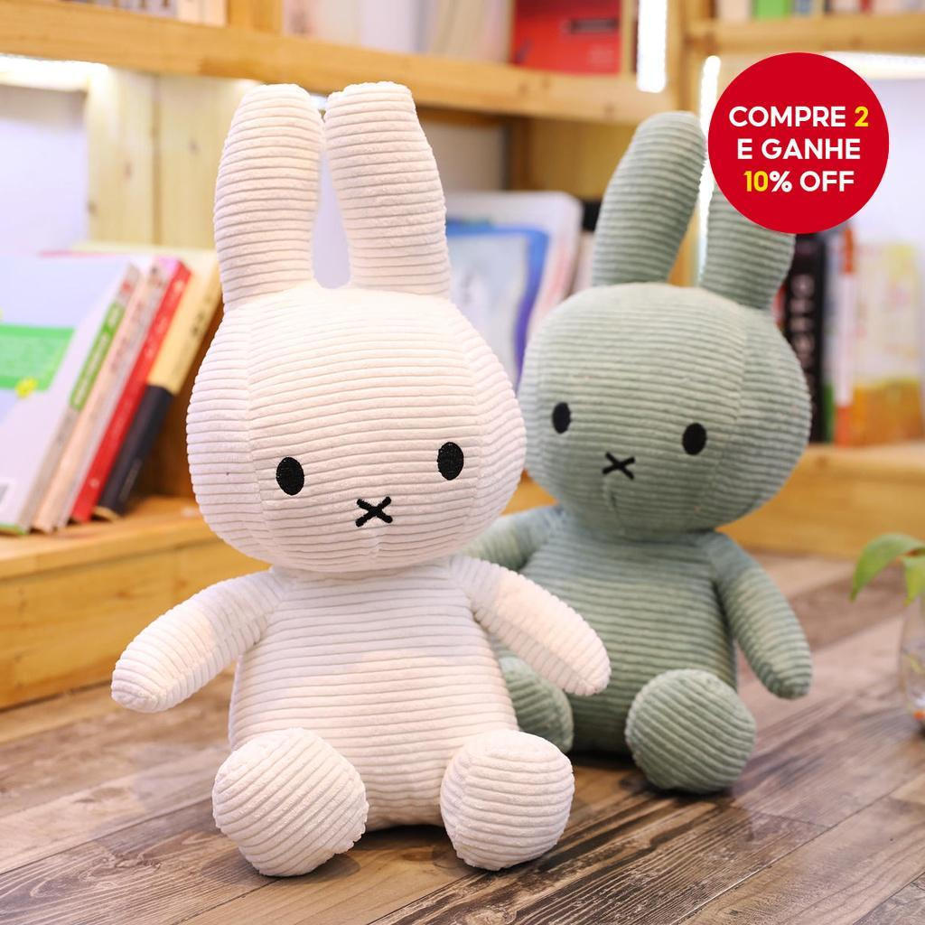 Estoque Pronto 25cm Bunny Plush Toy Cute Big Ear Bunny Doll Baby Conforto Ragdoll Travesseiro Presente de Natal