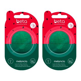 Kit 2 Hidratante Labial Beta Melancia FPS 6 9,5g em Oferta na Shopee
