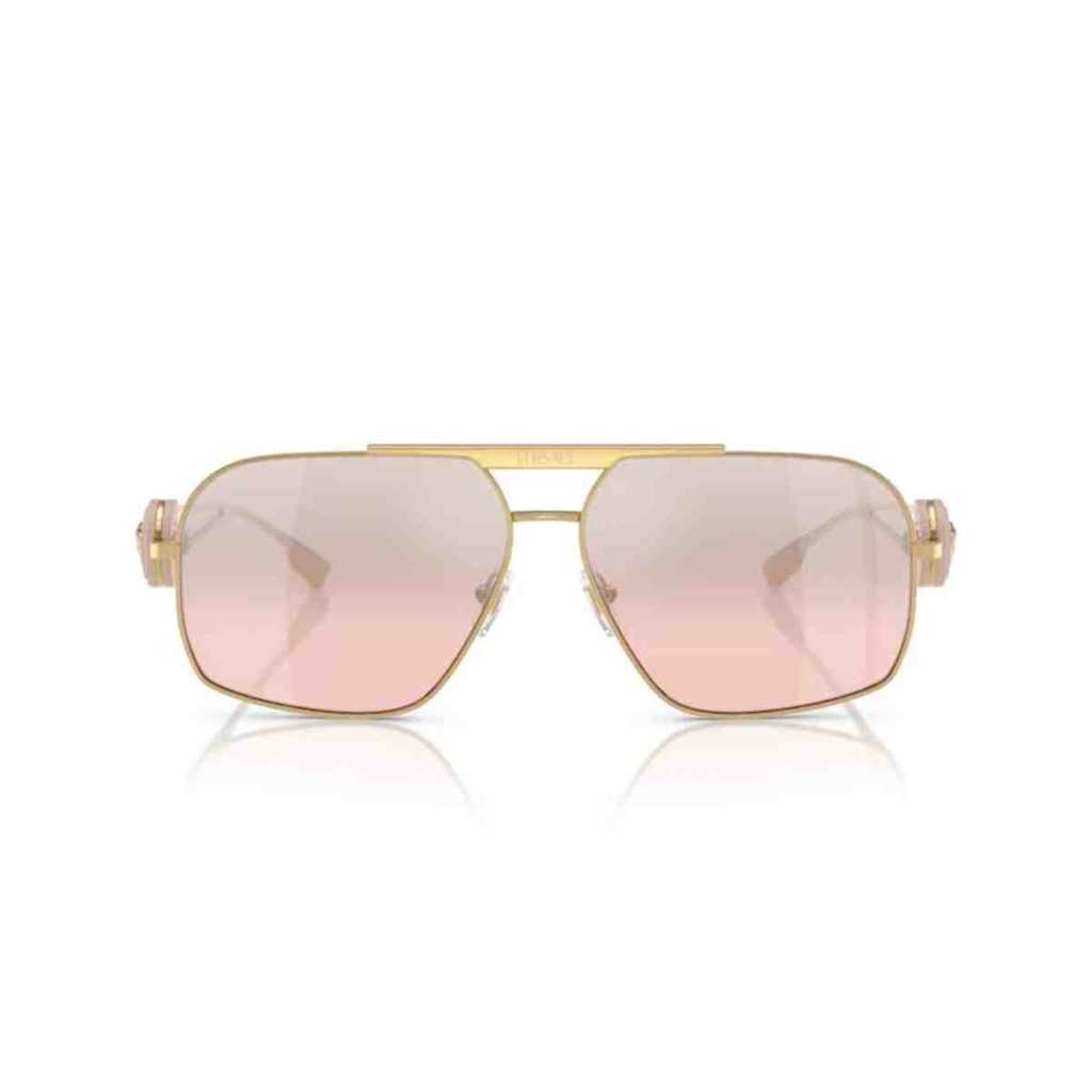 Óculos de Sol Versace Ouro 0VE2269 10027E62
