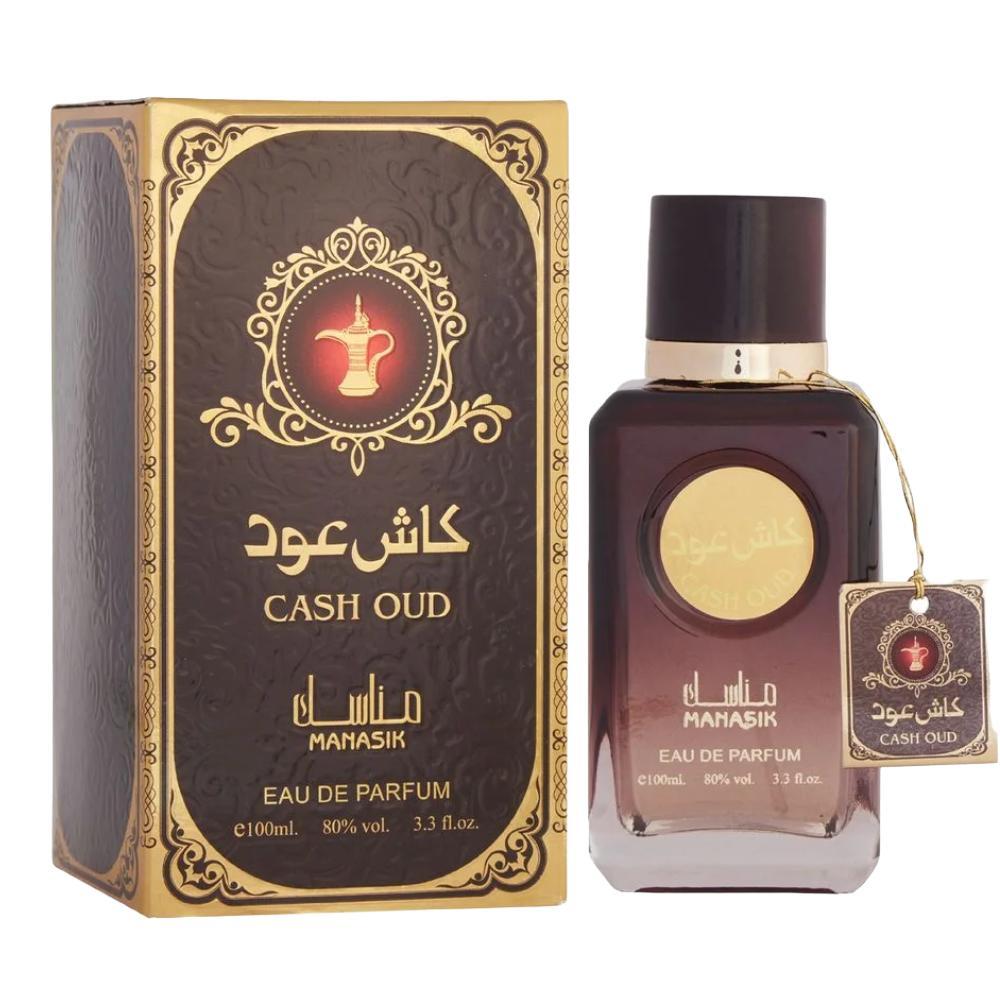 Manasik Cash Oud Unissex Eau de Parfum 100ml em Oferta na Shopee