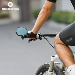 ROCKBROS Bike Mirror View Anti-Reflexo MTB Road 360 ° Espelho Lateral Giratório E Durável Para Bicicleta