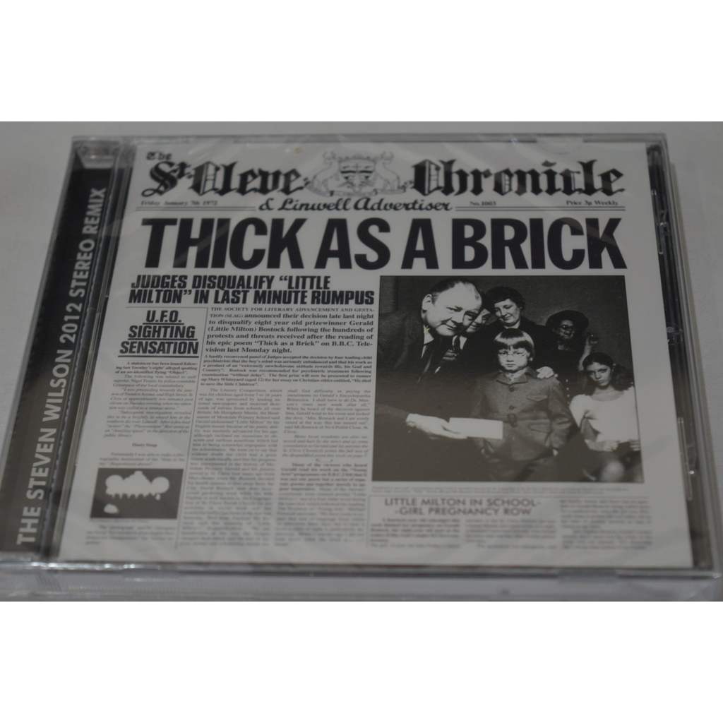 JETHRO TULL  - Thick as a Brick (Imp. Alemanha lacrado)