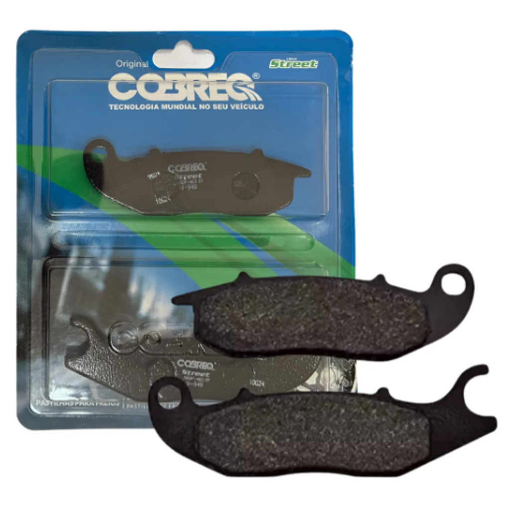 Pastilha de Freio Dianteira Cobreq Honda CG Fan 125 Titan Mix 150 Fazer ys 250 em Oferta na Shopee