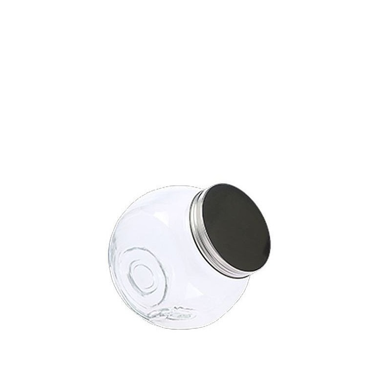 Bomboniere Baleiro 650ml  Vidro Pote Chocolate Transparente