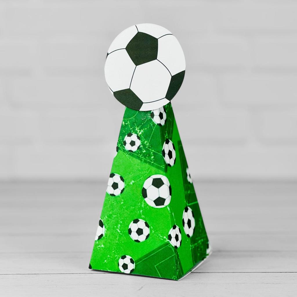 10 Caixinhas Tema FUTEBOL - Lembrancinha Festa Infantil Decoração Aniversário Caixa Milk