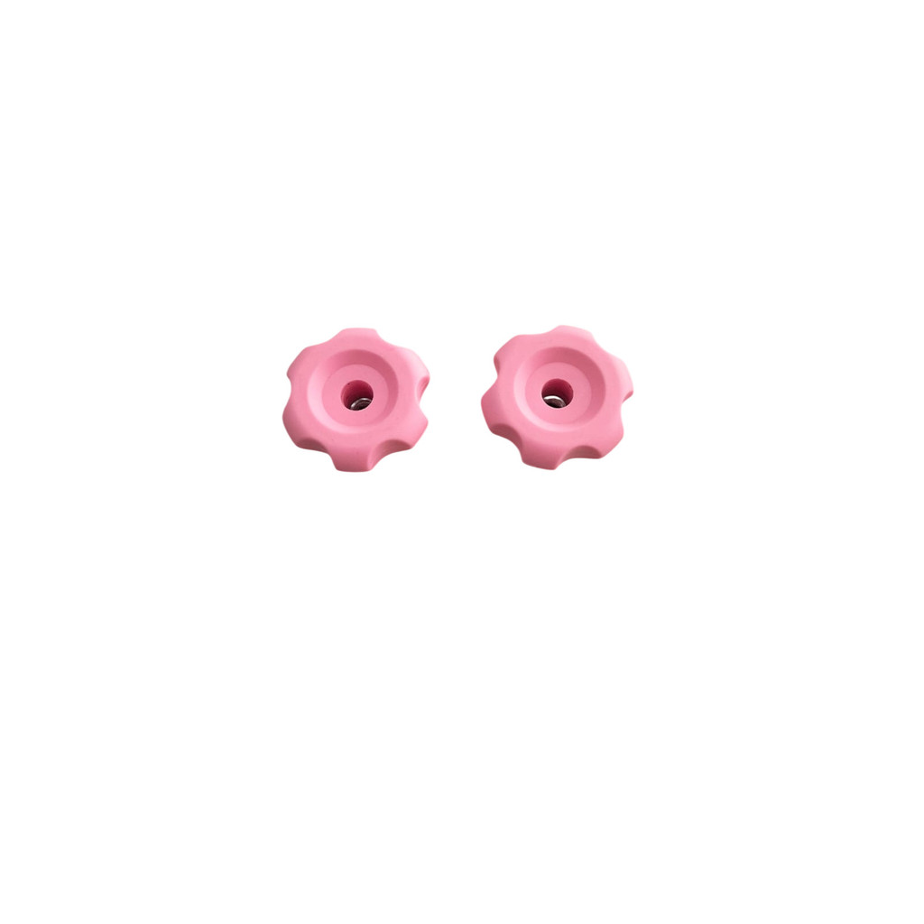 Manípulo Margarida Rosa Femea 8mm Estante Prato de Bateria 2un