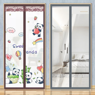 💦 Cortina de Porta para Ar Condicionado Sem Furos, Resistente a Óleo, Magnética, Autoadesiva, Transparente e à Prova de