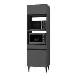 Paneleiro Armário Cozinha para Forno/Micro-ondas 2 Portas Milano Multimóveis MP2393