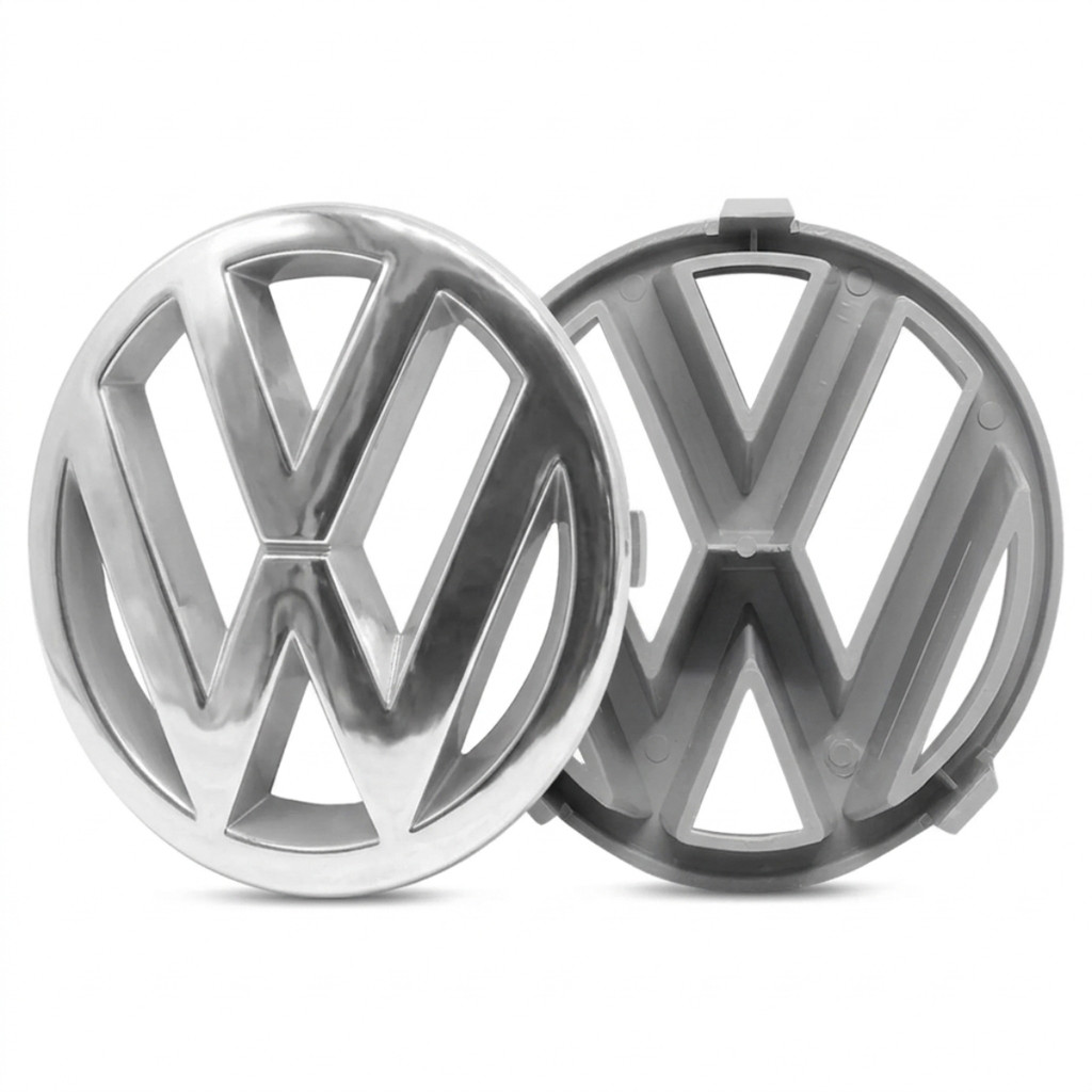 Emblema Vw Da Grade Gol Parati Saveiro Voyage Quadrado 91/95  Santana Quantum vw encaixe original