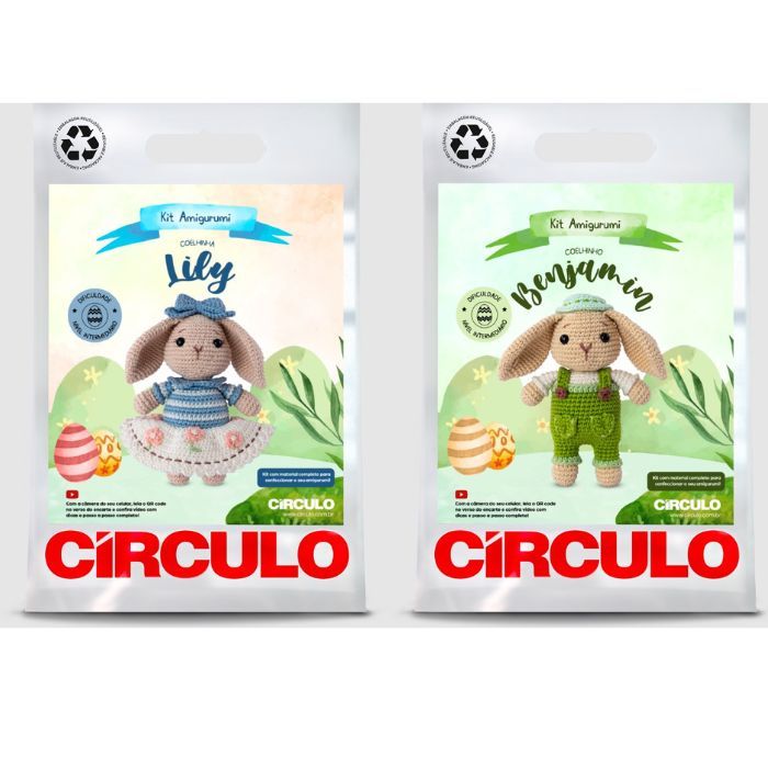 Kit Amigurumi Páscoa 2026 em Oferta na Shopee