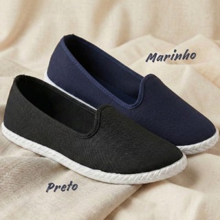 Kit 2 Pares Sapatilha Feminina Casual Flexível Leve Macio Confortável em Oferta na Shopee