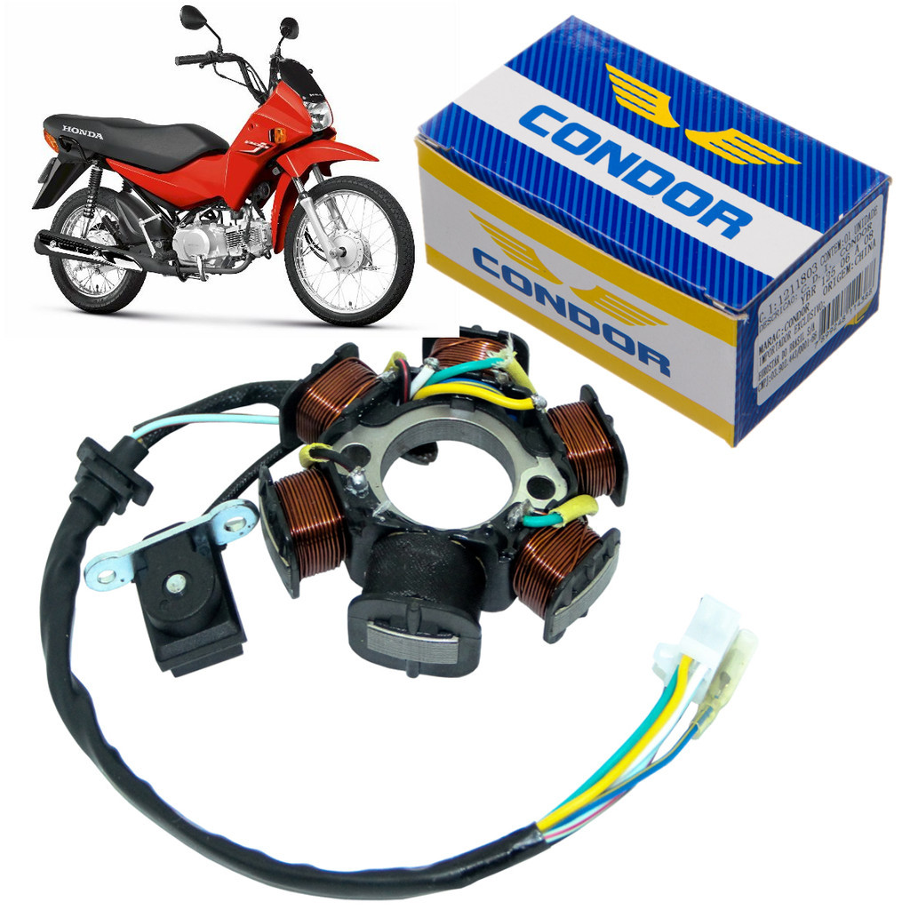 Estator POP 100 2007 2008 2009 2010 ORIGINAL CONDOR