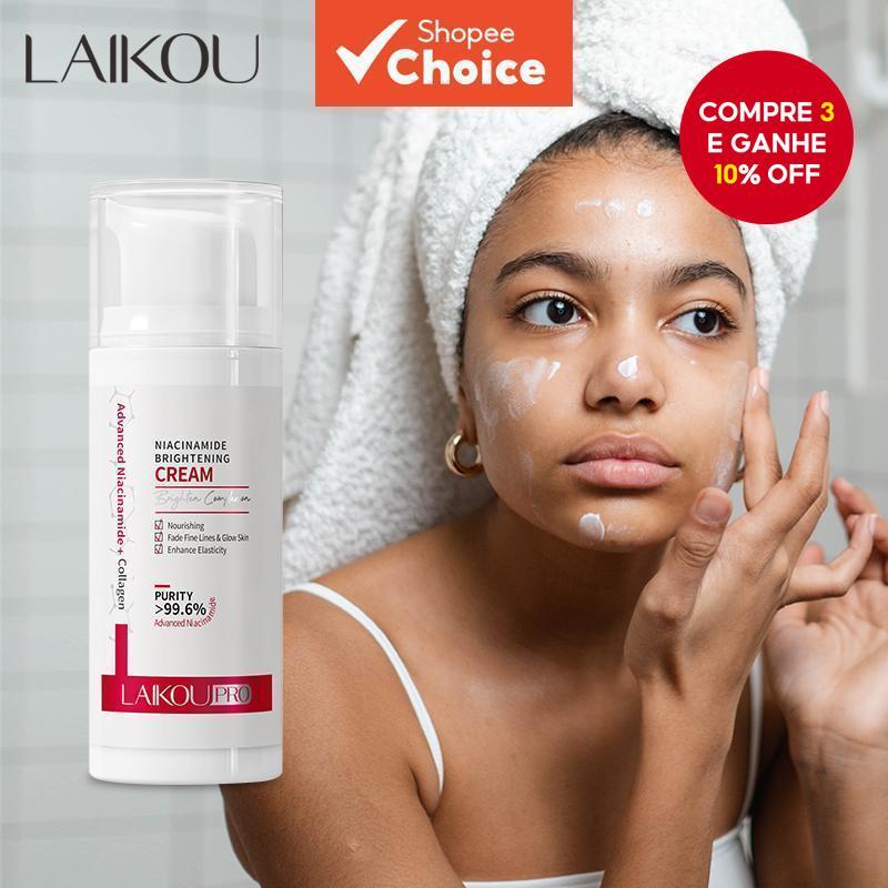 LAIKOU 99.6 % Creme Facial Iluminador De Niacinamida Avançado Whi tening Hidratante 30g