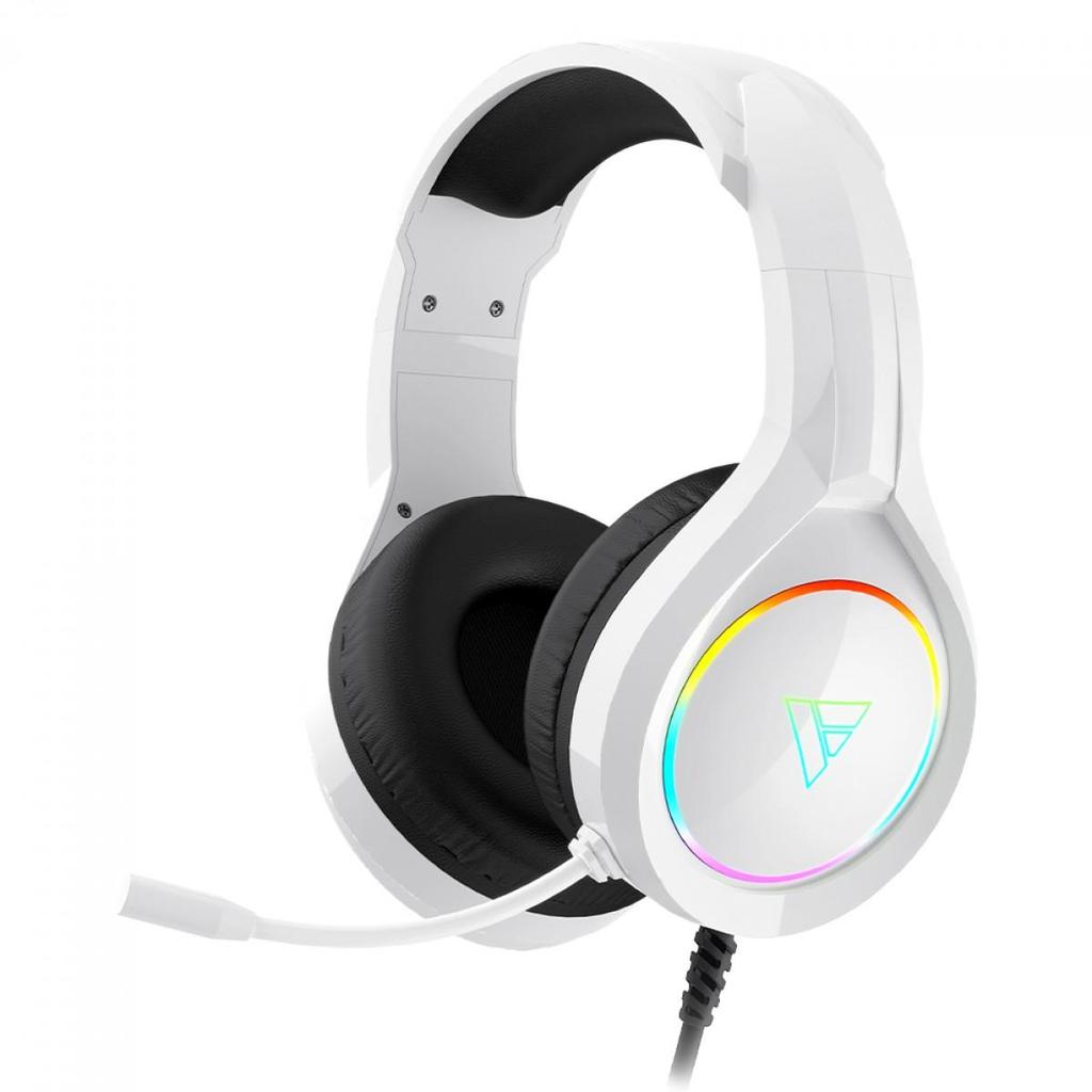 Headset Gamer Force One Titan, USB, 7.1 Surround, Drivers de 50mm, Branco, FR.AU.TT.01 em Oferta na Shopee