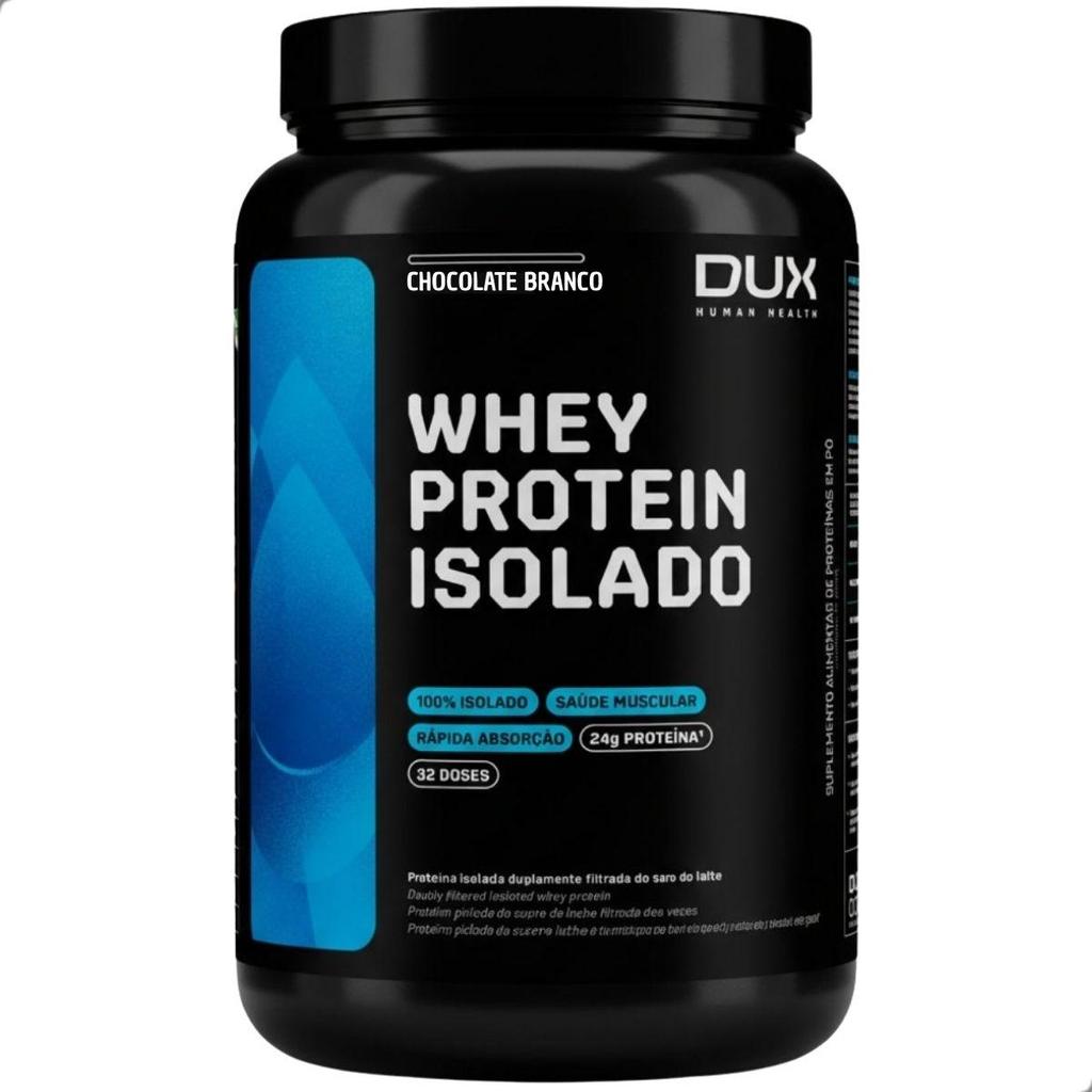 Whey Protein Isolado Pote 900g Dux Nutrition